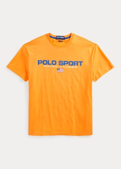 Men's Polo Ralph Lauren Classic Fit Polo Sport T Shirts | 594317SWF